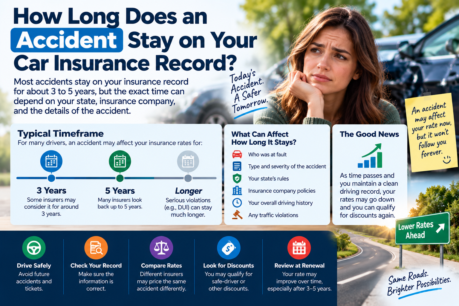 How Long Does an Accident Stay on Your Car Insurance Record?