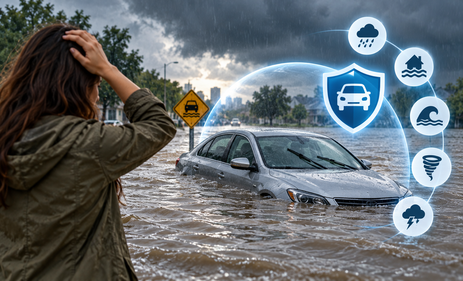 Does Auto Insurance Cover Flood Damage to a Car?
